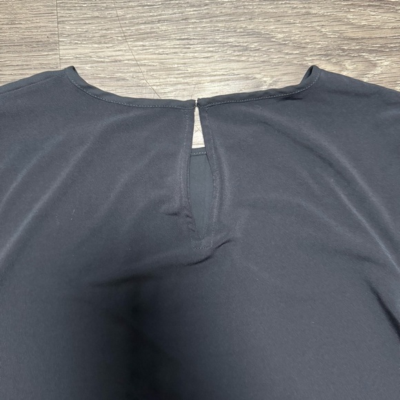 Ann Taylor Women’s Black Pleated Front Blouse, Size Small - Picture 6 of 8